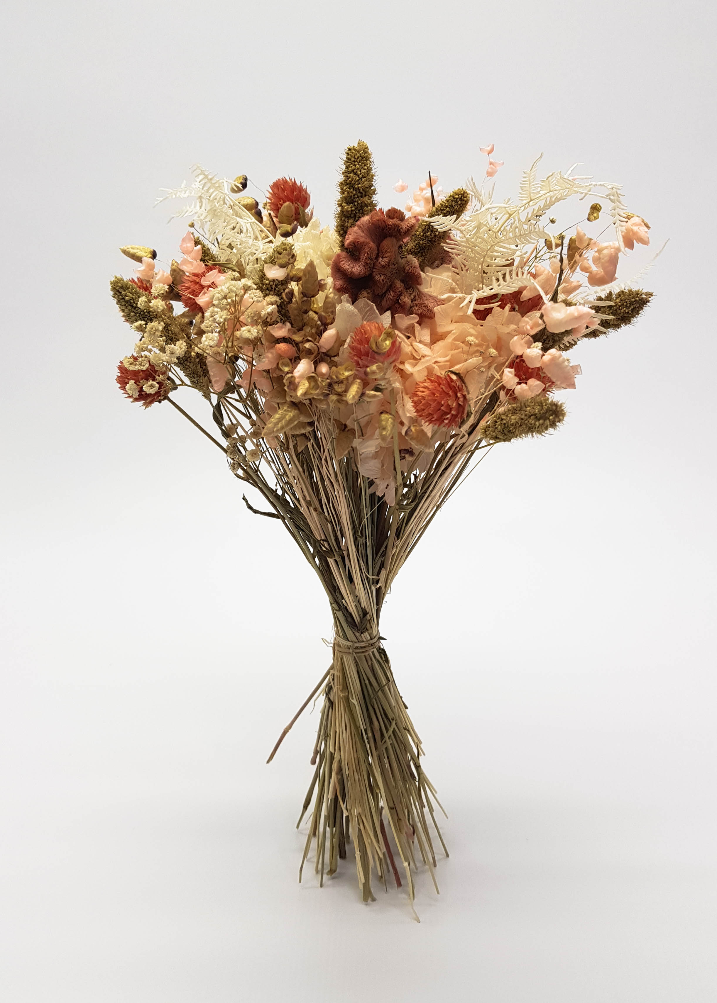 Spring Bouquet -peach  38 cm 85 Gramm