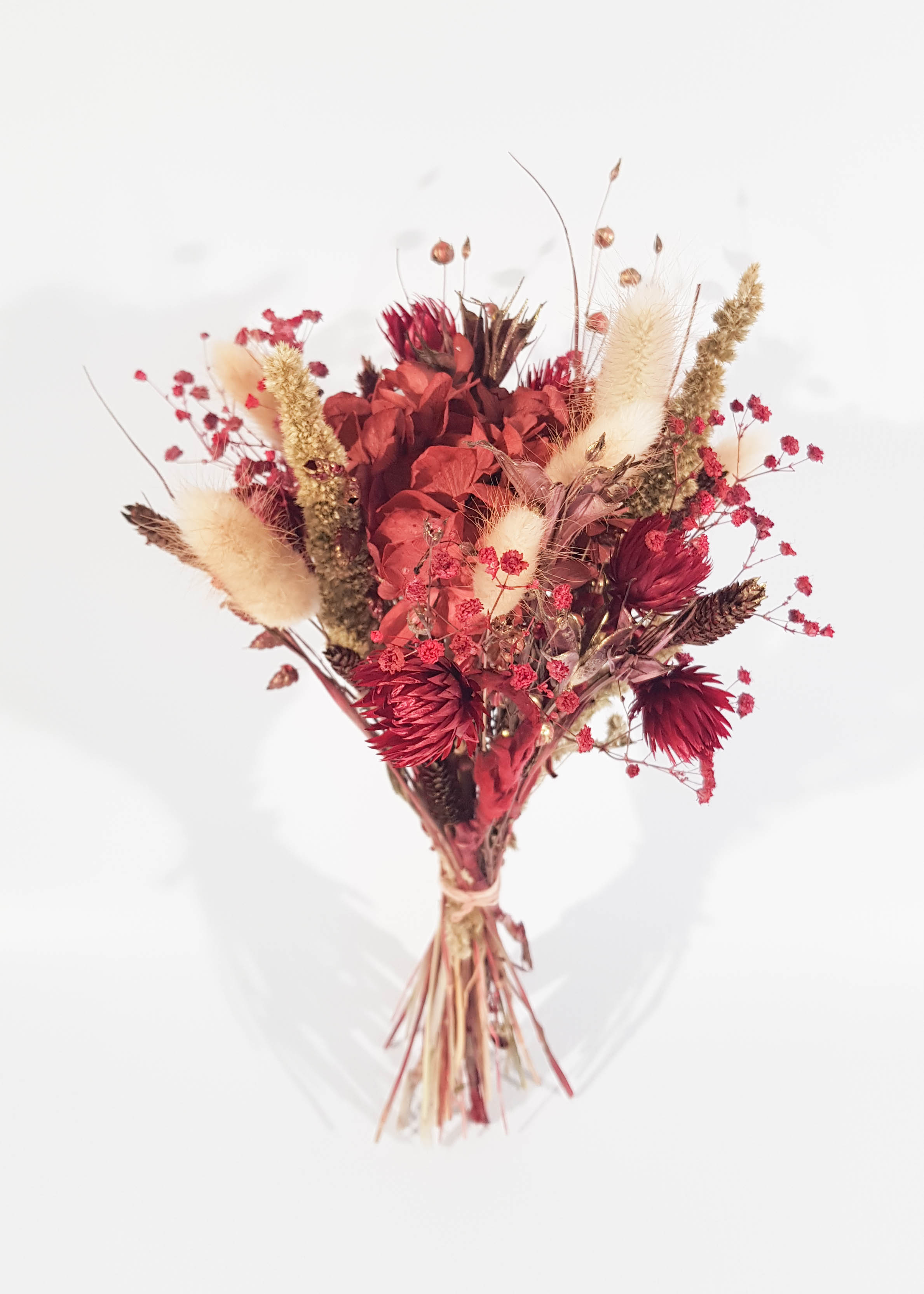 Christmas Bouquet Bordeaux Gold XSmall 28 cm 40 GR