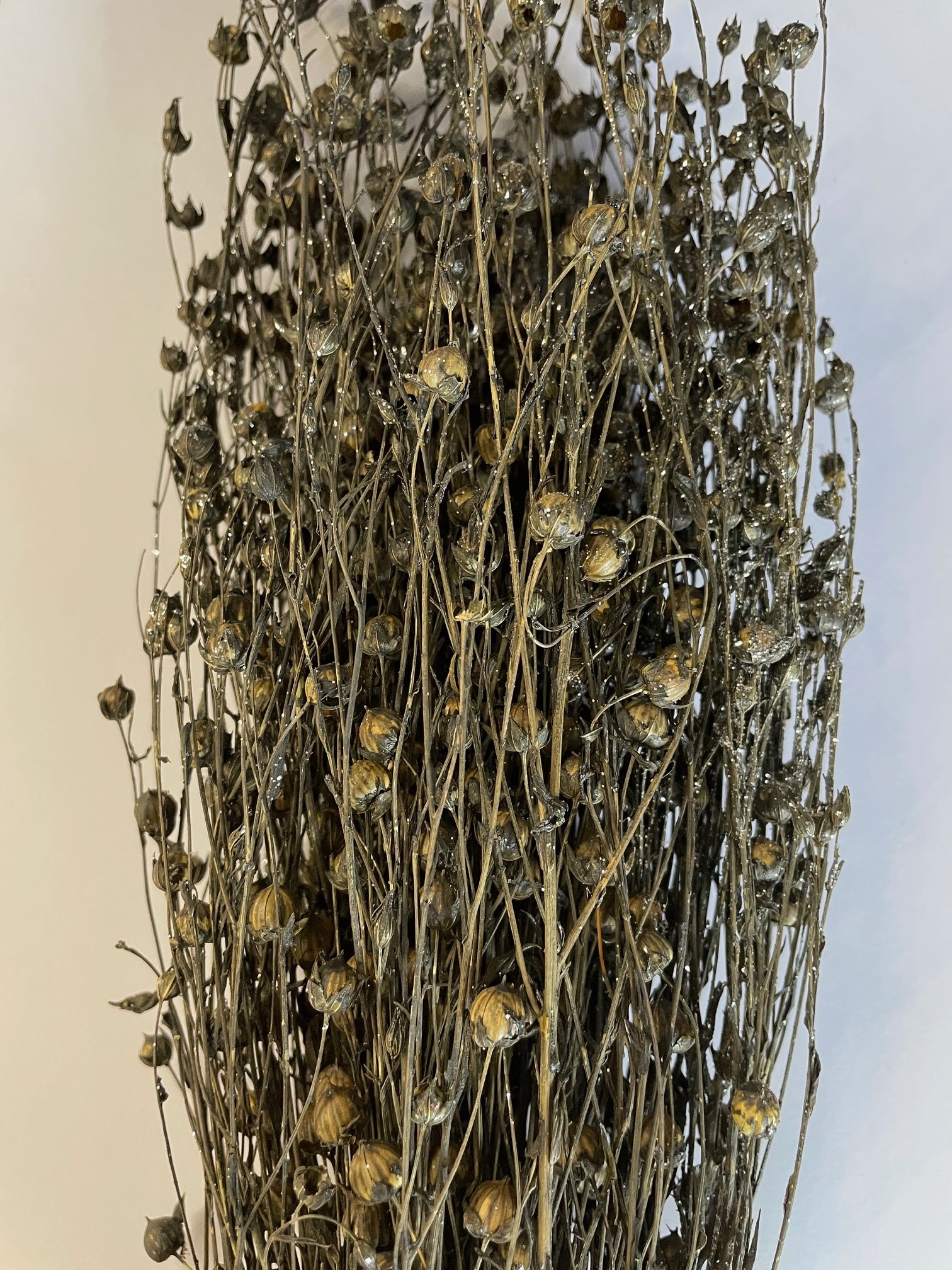 Linum Anthracite Gold Glitter 40-50cm 75g