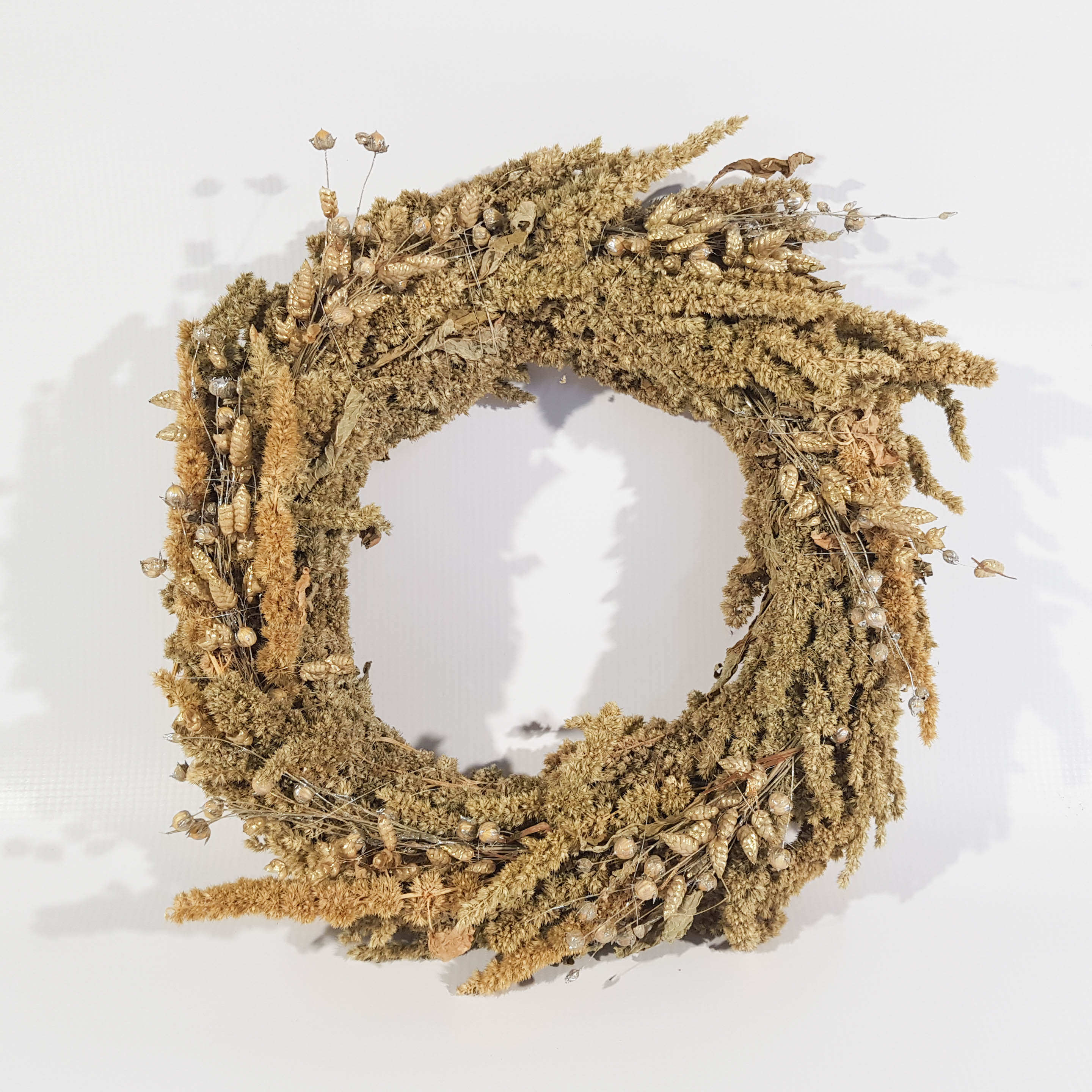 Kranz Amaranthus Thumb Natural+Gold D 30 cm
