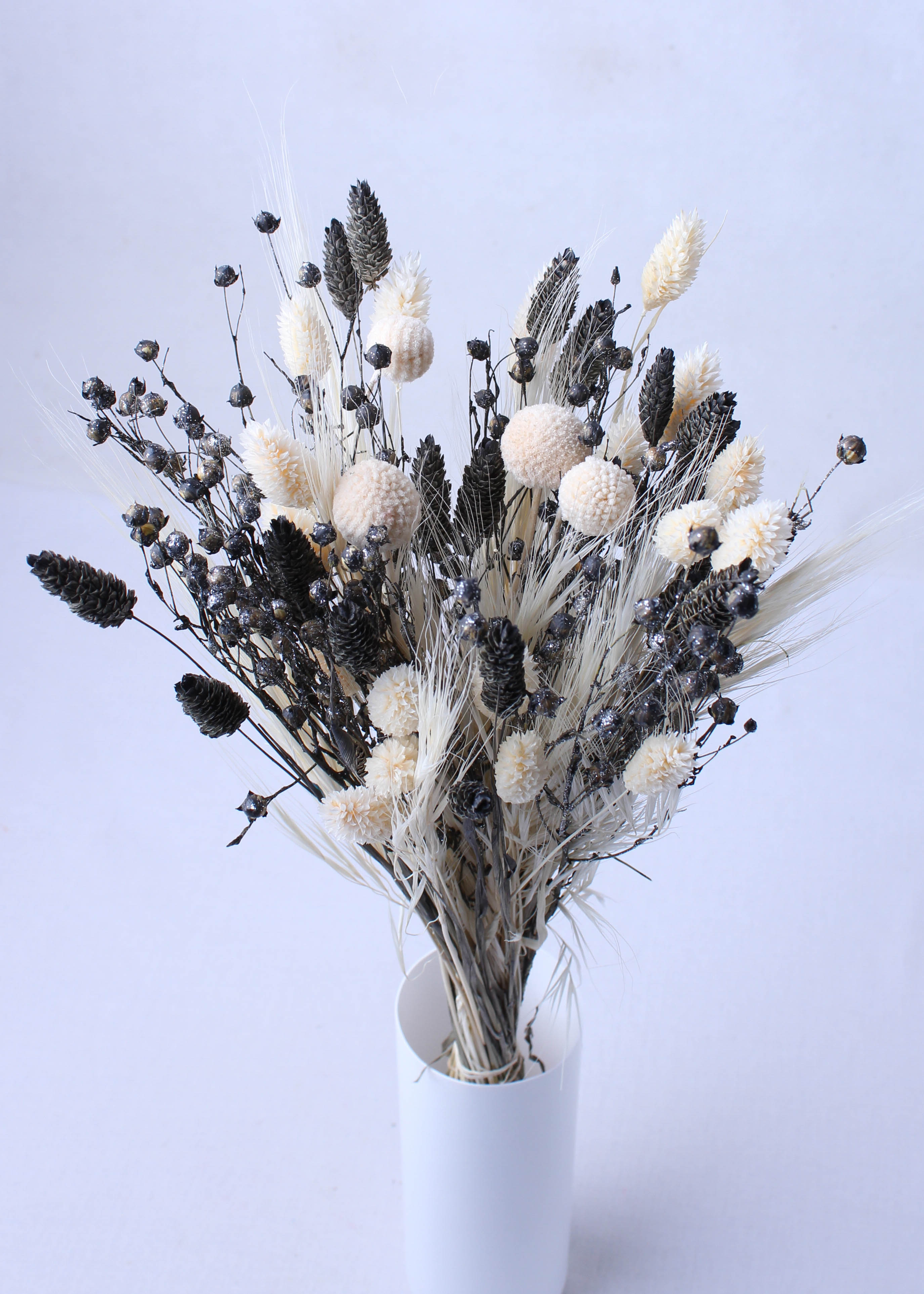Christmas Bouquet Pewter 50cm 100g