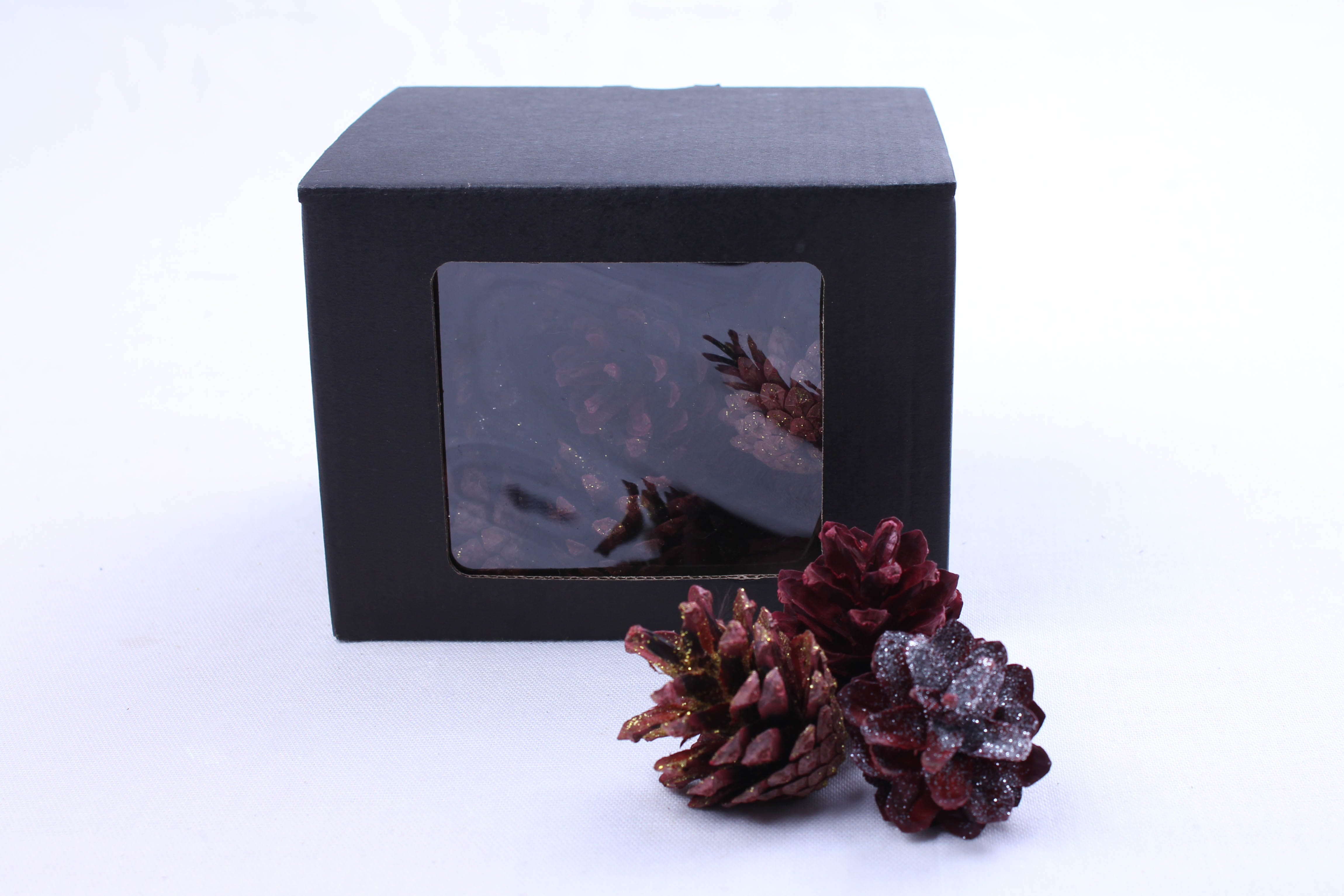 Maritima Cones Mini 4-6cm Altrosa+Glitter - 18Pcs